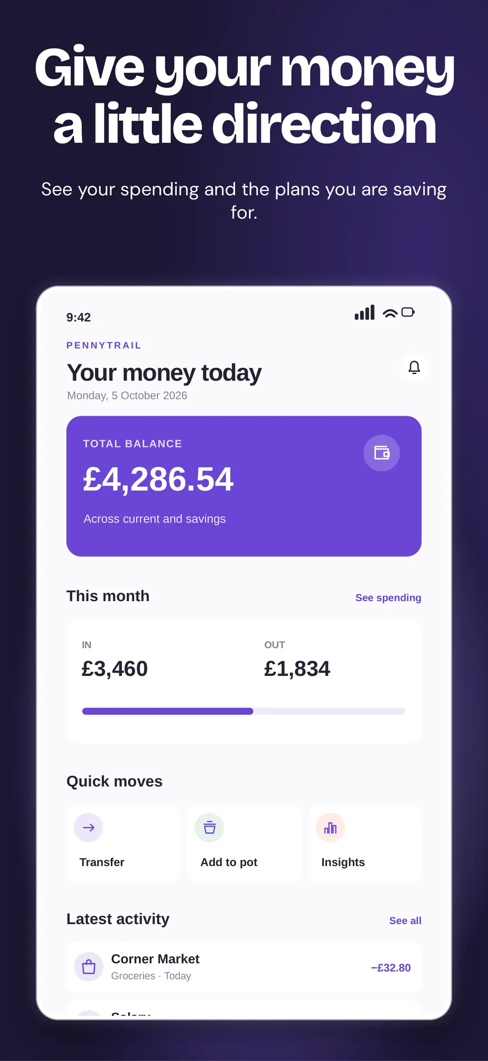 The Dark App Store screenshot set design made for a second business, with its own details and brand.
