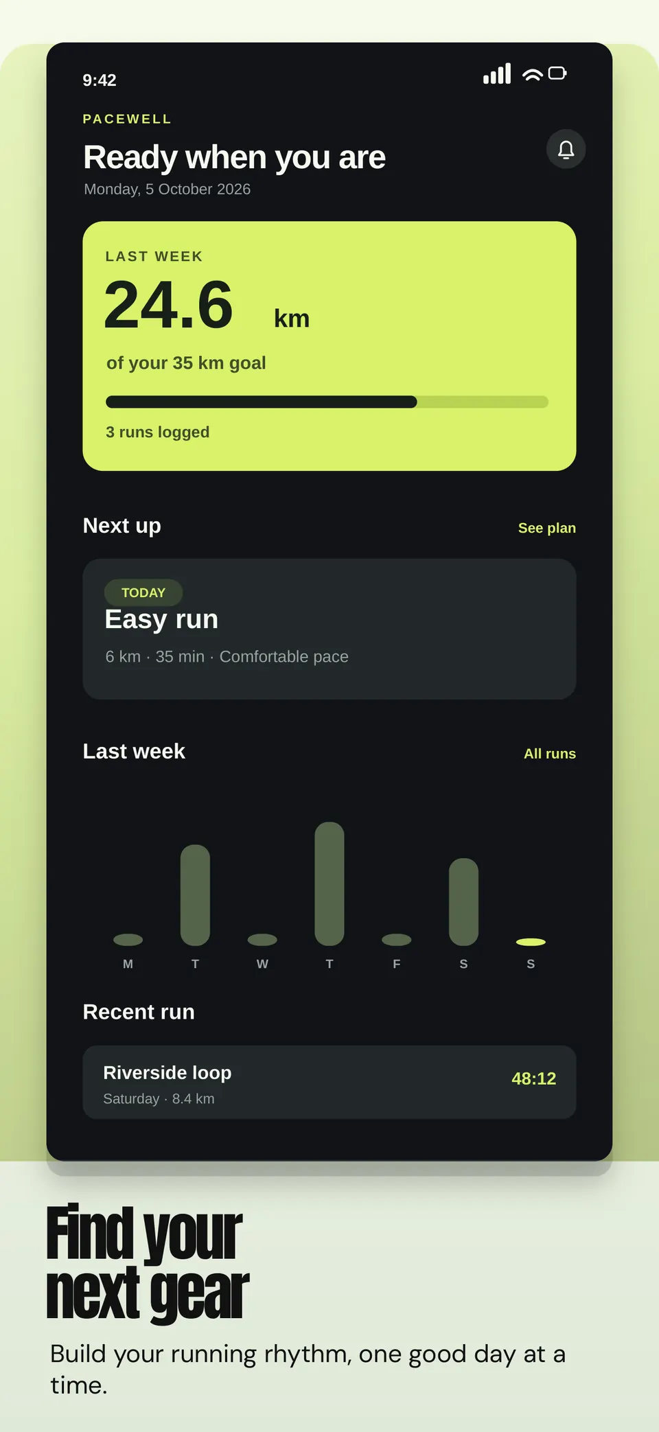 The App Store screenshot set with large app screens design made for a second business, with its own details and brand.