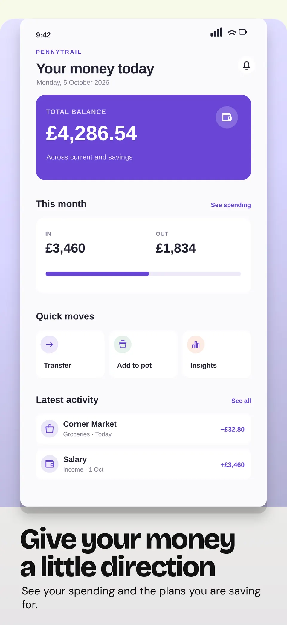 The App Store screenshot set with large app screens design made for a third business, with its own details and brand.