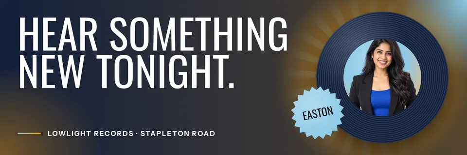 The Street ad design made for a third business, with its own details and brand.