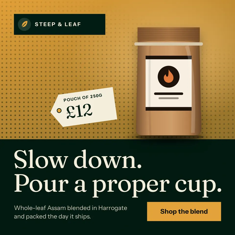 The Product photo ad design made for a second business, with its own details and brand.