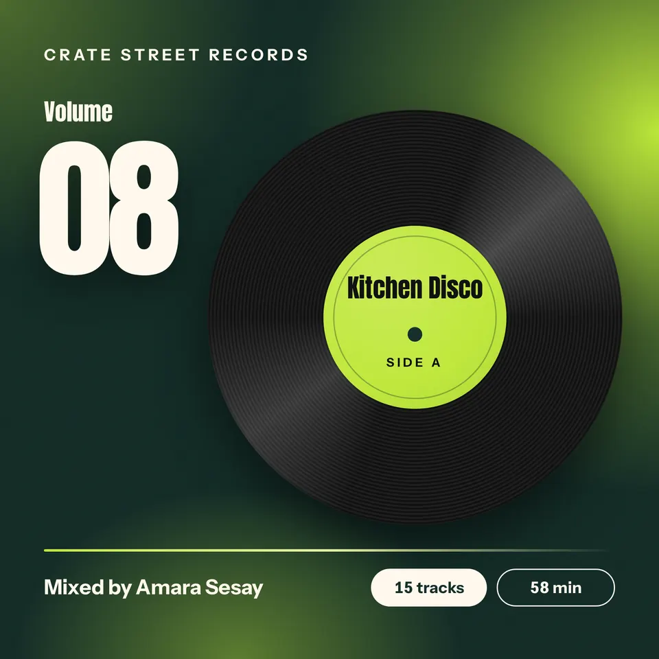 The Mixtape cover design made for a third business, with its own details and brand.