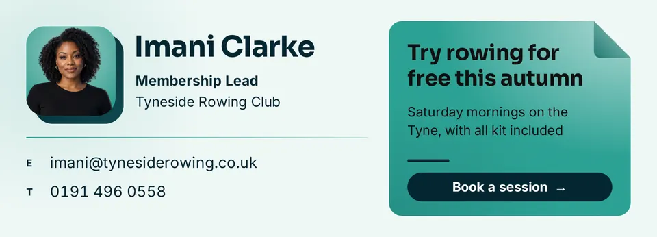 The Promo email signature design made for a second business, with its own details and brand.