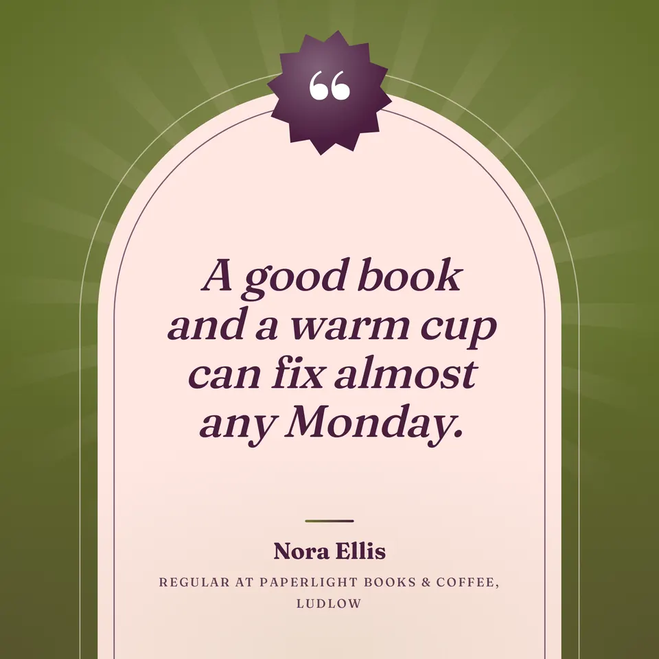 The Quote card ad design made for a third business, with its own details and brand.